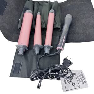 Conair Infiniti Pro Interchangeable Curling‎ Wand Ceramic Rose Gold NIB CB0723GD